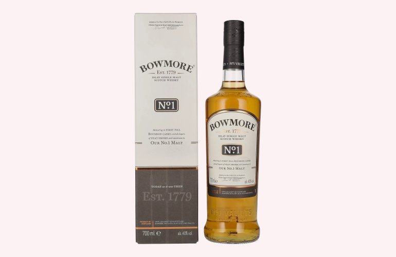 Bowmore N°1 MALT Islay Single Malt 40% Vol. 0,7l in Geschenkbox
