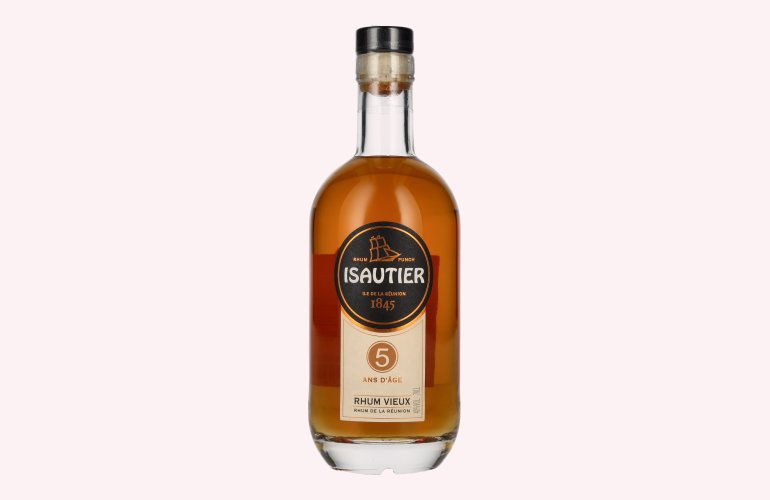 Isautier Rhum Vieux 5 Ans D'Âge Blend 40% Vol. 0,7l