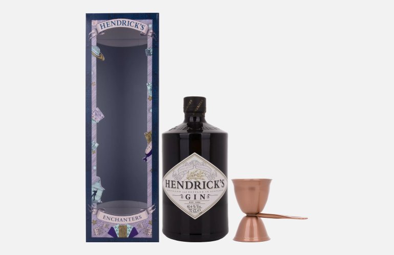 Hendrick's Gin 41,4% Vol. 0,7l in Geschenkbox mit Messbecher