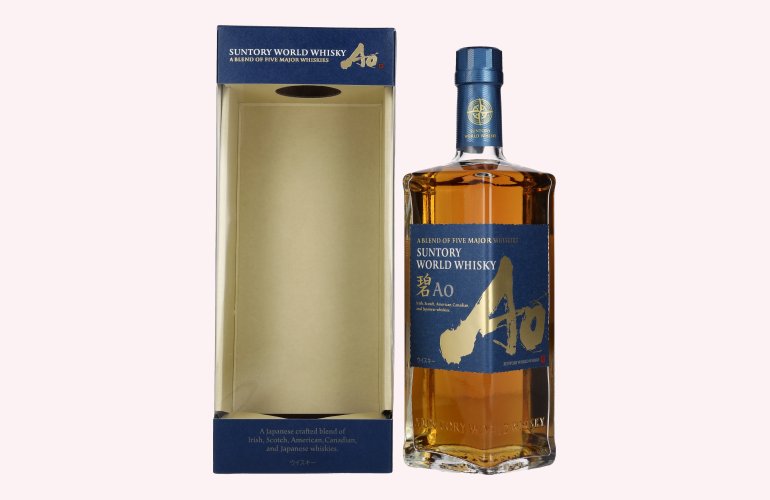 Suntory AO World Blend Whisky 43% Vol. 0,7l in Geschenkbox