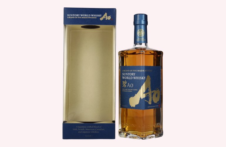 Suntory AO World Blend Whisky 43% Vol. 0,7l in Giftbox