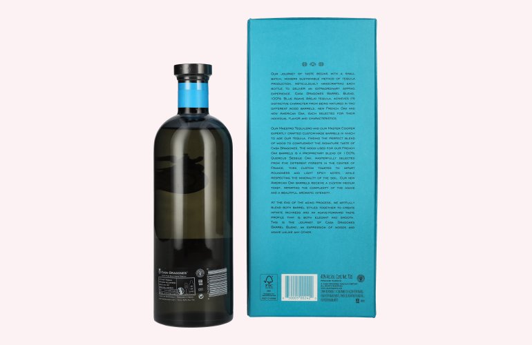 Casa Dragones Tequila AÑEJO Barrel Blend 100% Puro Agave Azul 40% Vol. 0,7l in Geschenkbox