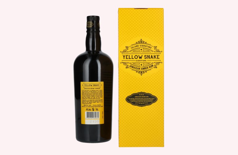 Yellow Snake Jamaican Amber Rum 40% Vol. 0,7l in Giftbox