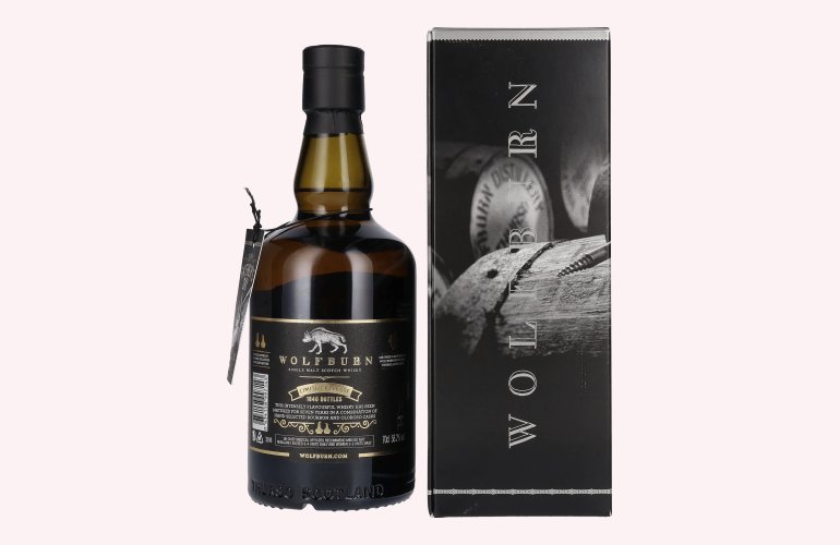 Wolfburn 7 Years Old Single Malt CASK STRENGTH Father's Day Edition 58,2% Vol. 0,7l en boîte cadeau