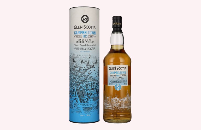 Glen Scotia Campbeltown 1832 Single Malt 46% Vol. 1l in Giftbox