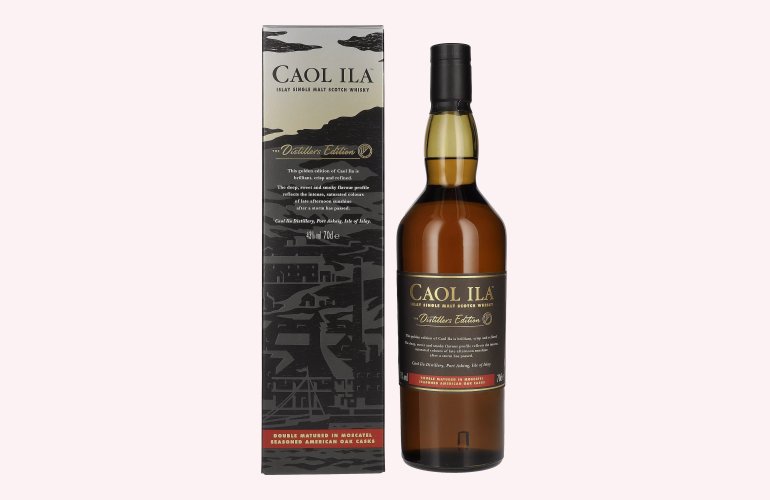 Caol Ila The Distillers Edition Double Matured 2022 43% Vol. 0,7l in Geschenkbox