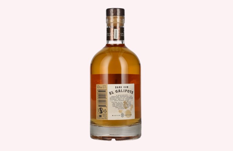 EL GALIPOTE Dark Caribbean Rum 40% Vol. 0,7l