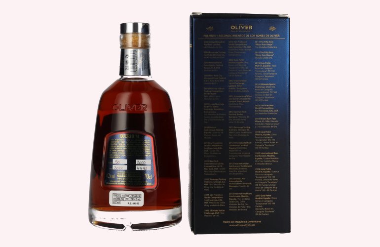 Ron Quorhum 30 Aniversario Travel Retail Special Edition 42% Vol. 0,7l in geschenkverpakking