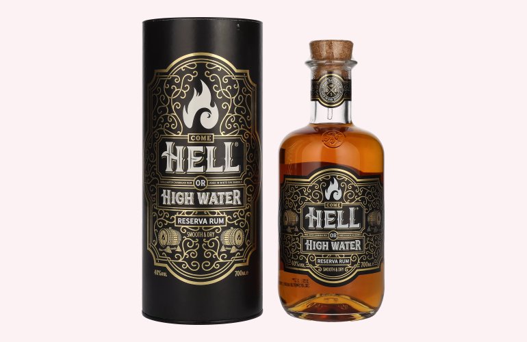 Hell or High Water RESERVA Rum 40% Vol. 0,7l in Giftbox