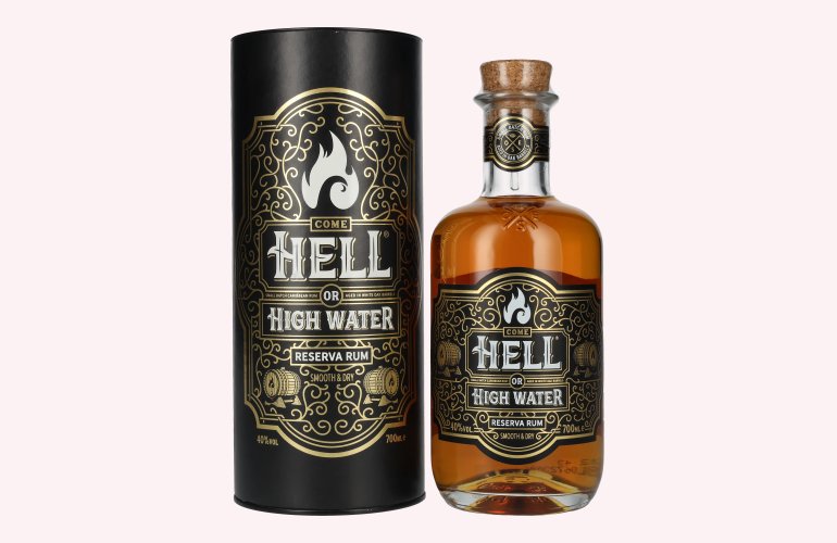 Come Hell or High Water RESERVA Rum 40% Vol. 0,7l in Giftbox
