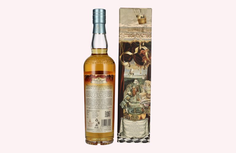 Compass Box BRÛLÉE ROYALE Blended Malt Scotch Whisky 49% Vol. 0,7l in geschenkverpakking