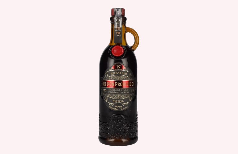 El Ron Prohibido Solera 15 Gran Reserva Finest Blended Mexican Rum 40% Vol. 0,7l