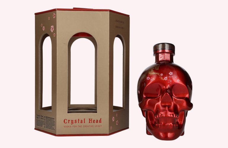 Crystal Head Vodka Lunar Year HORSE Limited Edition 40% Vol. 0,7l en boîte cadeau