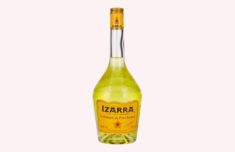 Izarra LA MARQUE DU PAYS BASQUE Jaune Liqueur 40% Vol. 0,7l