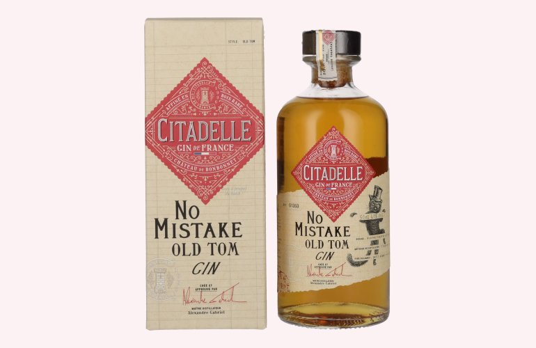 Citadelle NO MISTAKE Old Tom Gin 46% Vol. 0,5l in Geschenkbox