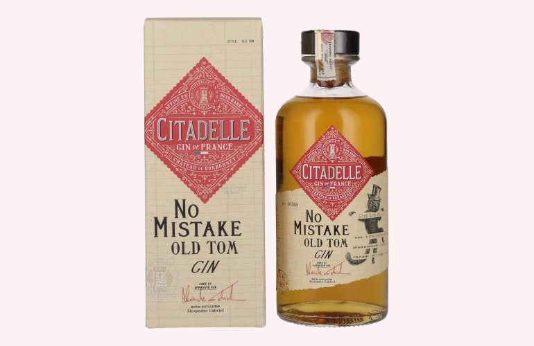 Citadelle NO MISTAKE Old Tom Gin 46% Vol. 0,5l in Giftbox