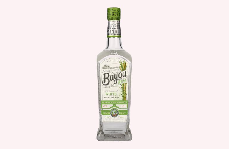 Bayou WHITE Louisiana Rum 40% Vol. 0,7l