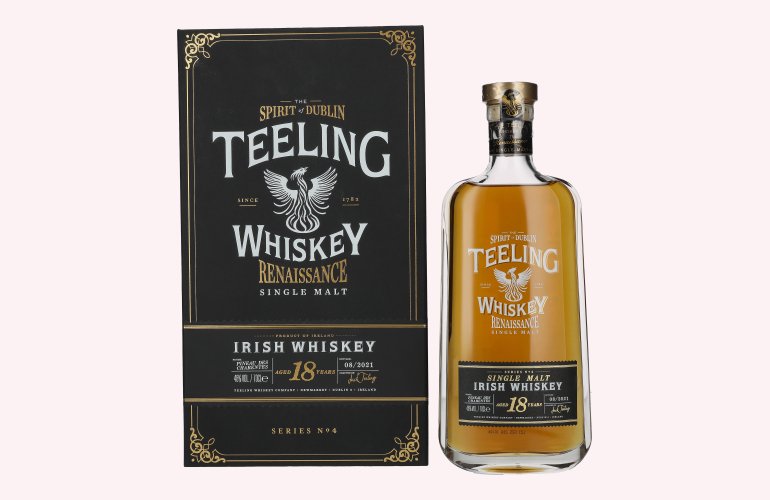 Teeling Whiskey 18 Years Old RENAISSANCE Single Malt Series No. bio 4 46% Vol. 0,7l in Geschenkbox
