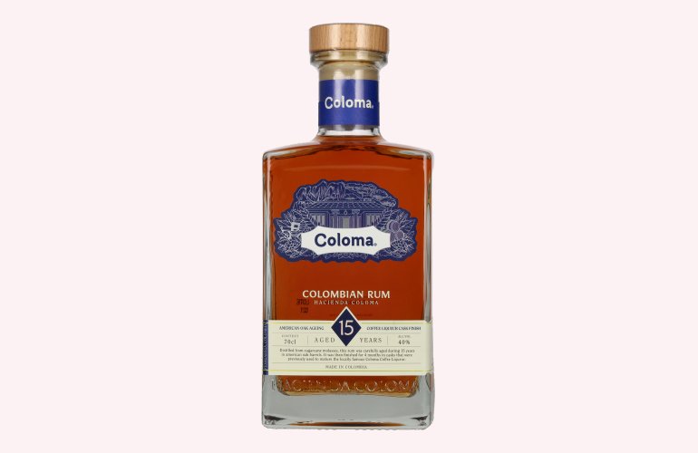 Ron Coloma 15 Years Colombian Rum 40% Vol. 0,7l