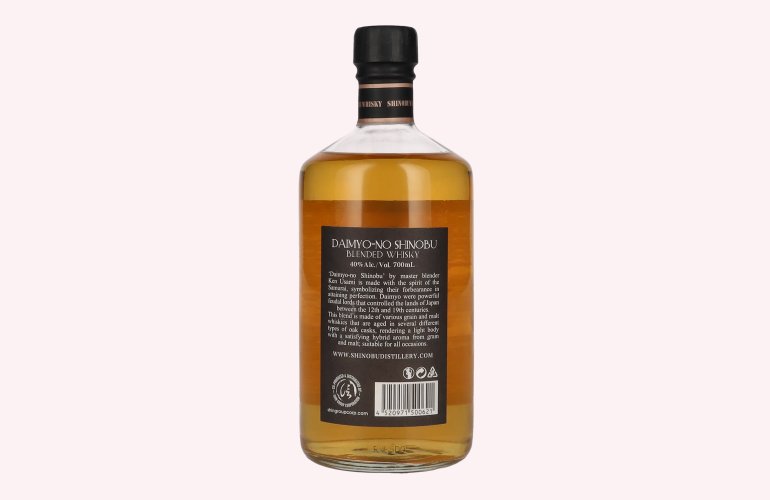 DAIMYO-NO Shinobu Blended Japanese Whisky 40% Vol. 0,7l
