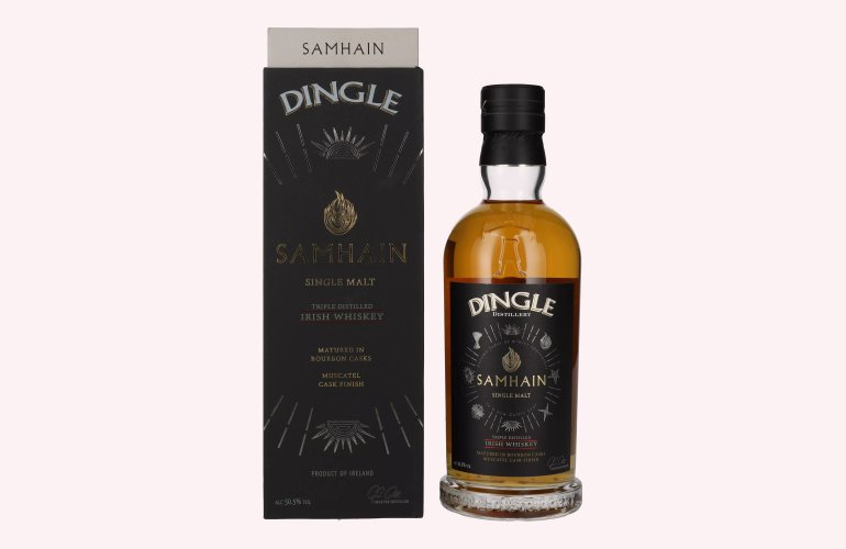 Dingle SAMHAIN Single Malt Irish Whiskey Triple Distilled 50,5% Vol. 0,7l in Geschenkbox