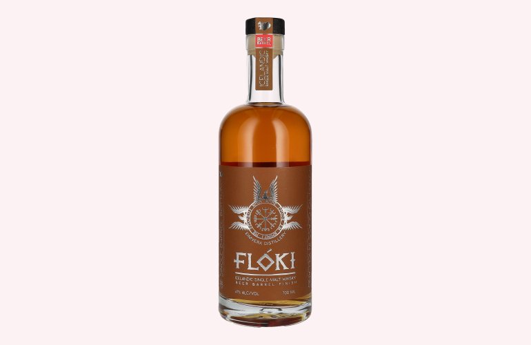 Flóki Icelandic Single Malt Whisky BEER BARREL Finish 47% Vol. 0,7l