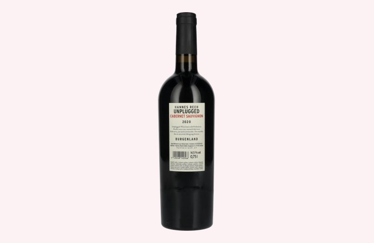 Hannes Reeh Cabernet Sauvignon Unplugged 2020 14,5% Vol. 0,75l