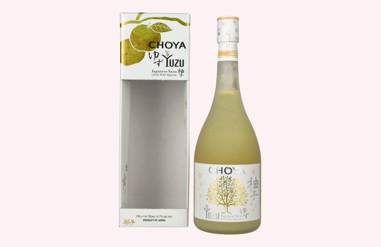 Choya Yuzu Liqueur 14,7% Vol. 0,7l en boîte cadeau