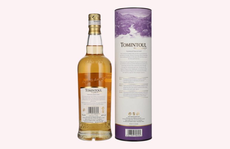 Tomintoul Small Batch Amarone Wine Cask Finish 40% Vol. 0,7l en boîte cadeau