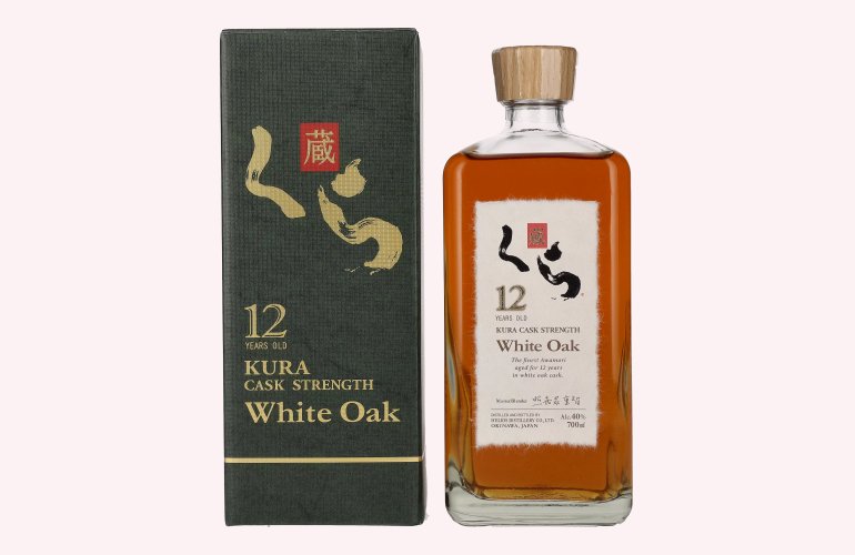 Kura 12 Years Old White Oak Single Malt Whisky 40% Vol. 0,7l in Giftbox