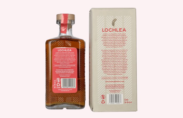 Lochlea HARVEST EDITION First Crop Single Malt Scotch Whisky 46% Vol. 0,7l in Geschenkbox