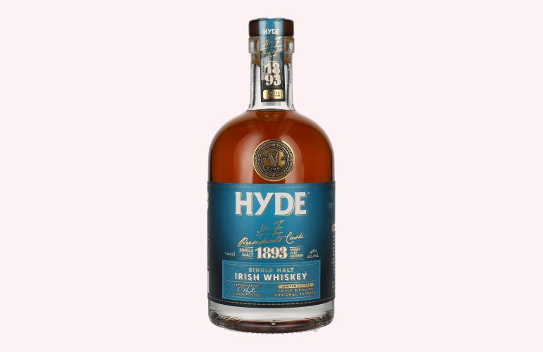 Hyde No.7 PRESIDENT'S CASK 1893 Single Malt Irish Whiskey 46% Vol. 0,7l
