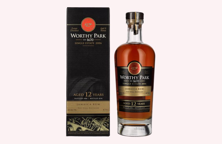 Worthy Park 12 Years Old Single Estate Jamaica Rum 2006 56% Vol. 0,7l in Geschenkbox