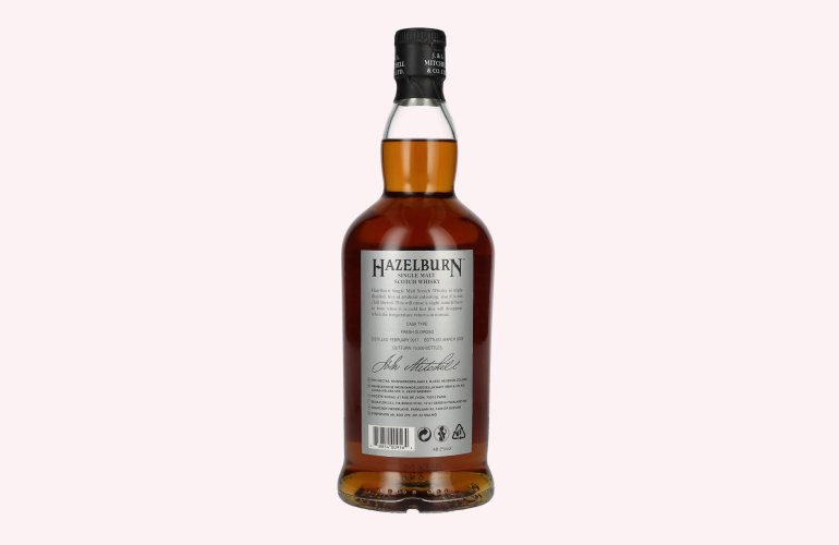 Hazelburn 8 Years Old Oloroso Cask Matured Campbeltown Single Malt Scotch Whisky 48,2% Vol. 0,7l