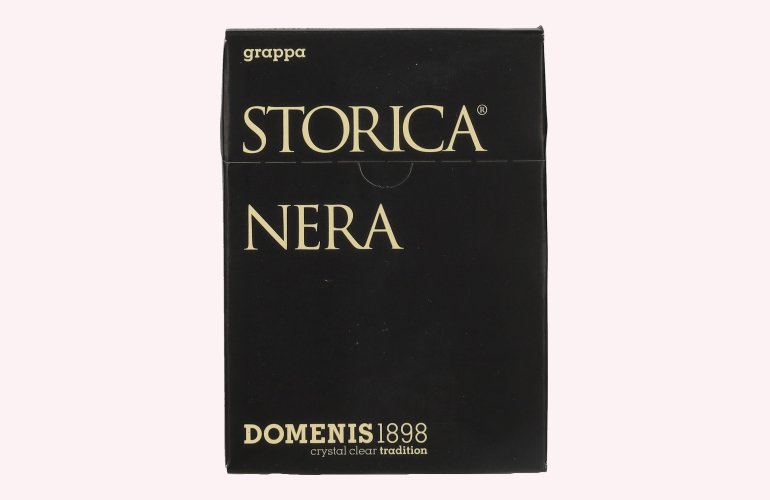 Domenis 1898 STORICA NERA Grappa 50% Vol. 10x0,005l in Giftbox