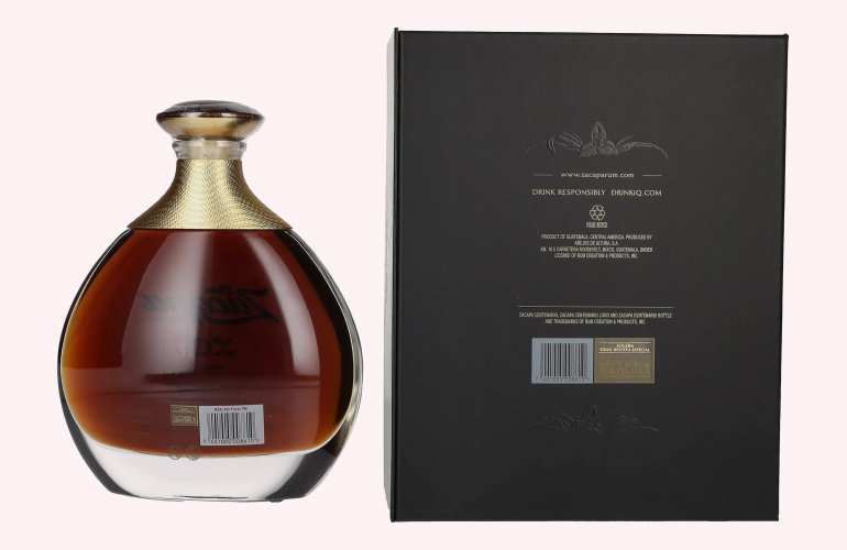 Ron Zacapa Centenario XO Solera Gran Reserva Especial 40% Vol. 0,7l en boîte cadeau