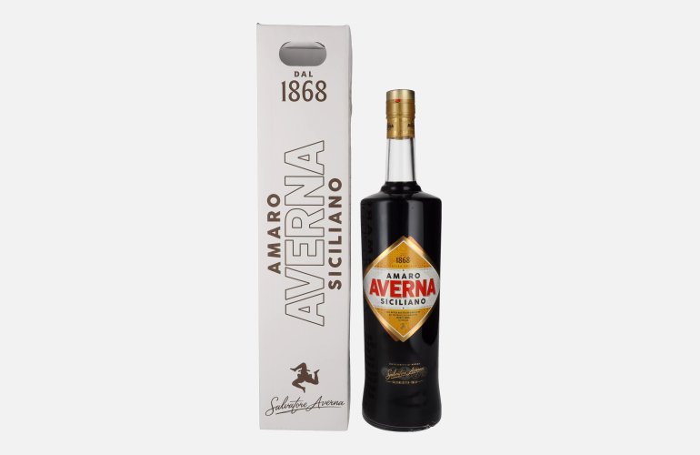 Averna Amaro Siciliano 29% Vol. 3l en boîte cadeau