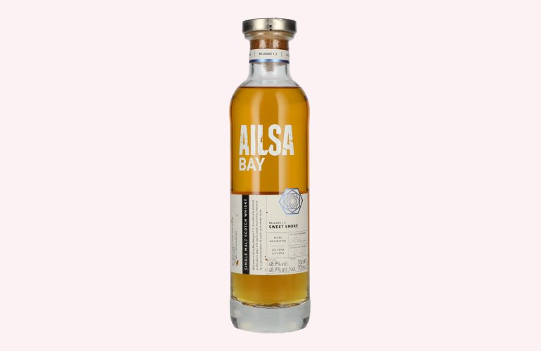 Ailsa Bay SWEET SMOKE Single Malt Scotch Whisky Release 1.2 48,9% Vol. 0,7l