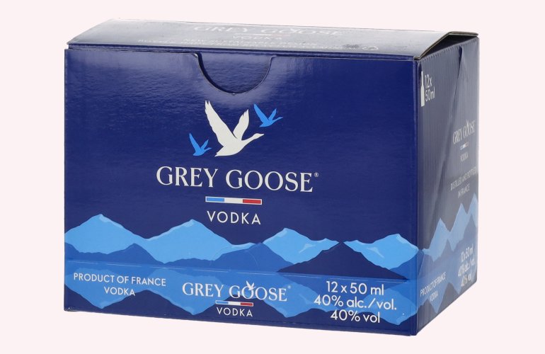 Grey Goose Vodka Alu 40% Vol. 12x0,05l