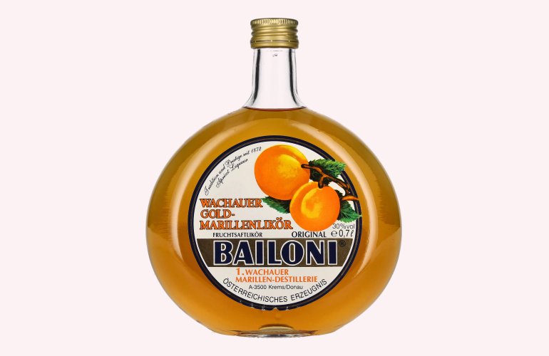 Bailoni Wachauer Gold-Marillenlikör 30% Vol. 0,7l