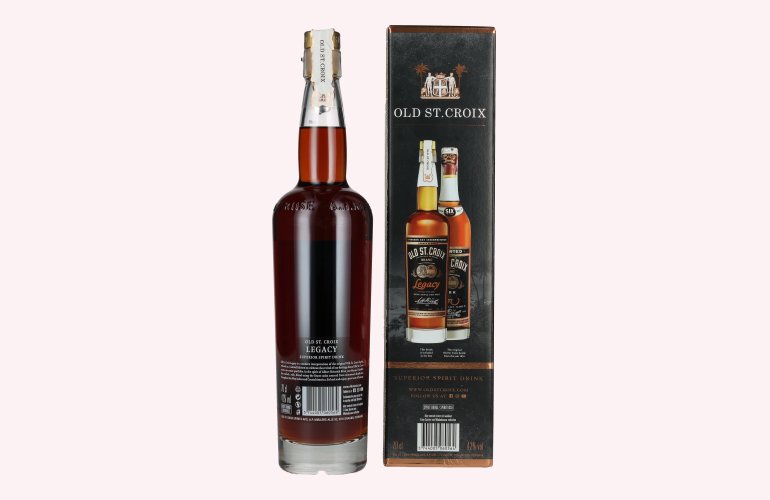 Old St. Croix XO Legacy Reserve Superior Spirit Drink 42% Vol. 0,7l in Geschenkbox