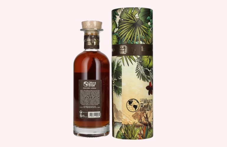 La Maison du Rhum LA RÉUNION 2010/2018 Batch N° 2 45% Vol. 0,7l in Geschenkbox