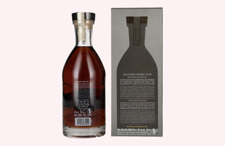 Facundo EXIMO DIEZ X Años Rum 40% Vol. 0,7l in Geschenkbox