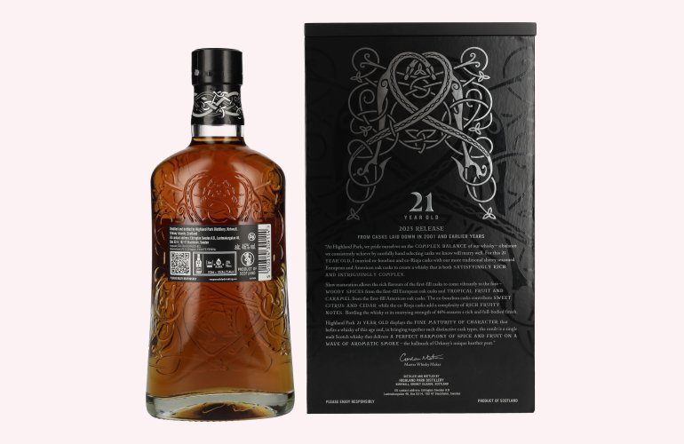 Highland Park 21 Years Old Release 2023 46% Vol. 0,7l in Geschenkbox