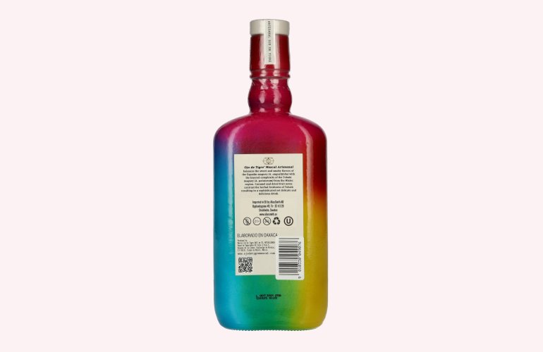 Ojo de Tigre Mezcal Artesanal Joven 100% Agave PRIDE EDITION 37% Vol. 0,7l