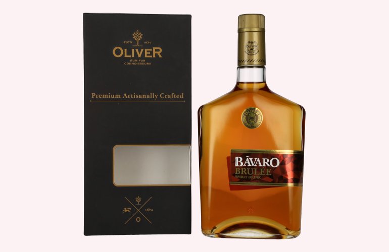 Bãvaro BRULÉE Spirit Drink 38% Vol. 0,7l in Giftbox
