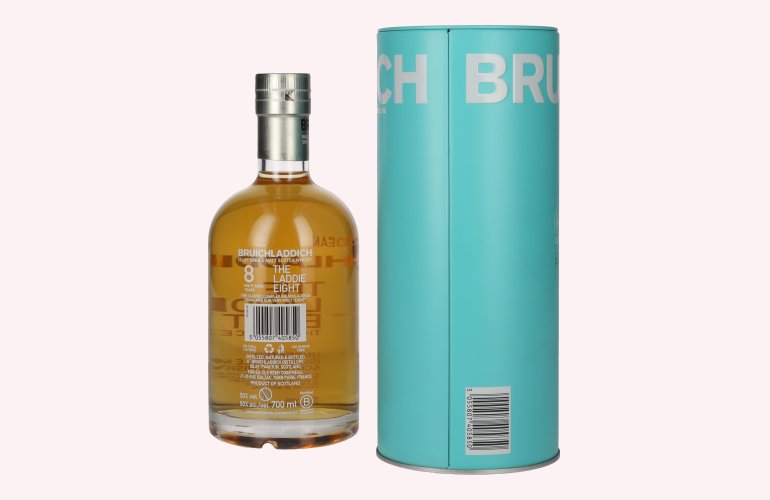 Bruichladdich THE LADDIE EIGHT 8 Years Old Unpeated 50% Vol. 0,7l in Tinbox
