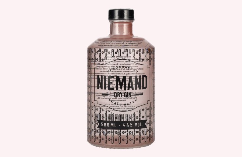 Niemand Dry Gin Small Batch 46% Vol. 0,5l