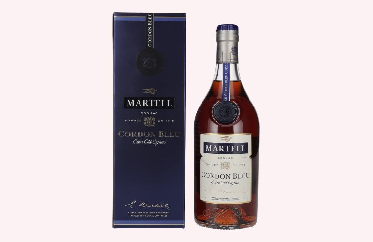 Martell Cognac Cordon Bleu Extra Old Cognac 40% Vol. 0,7l in Geschenkbox