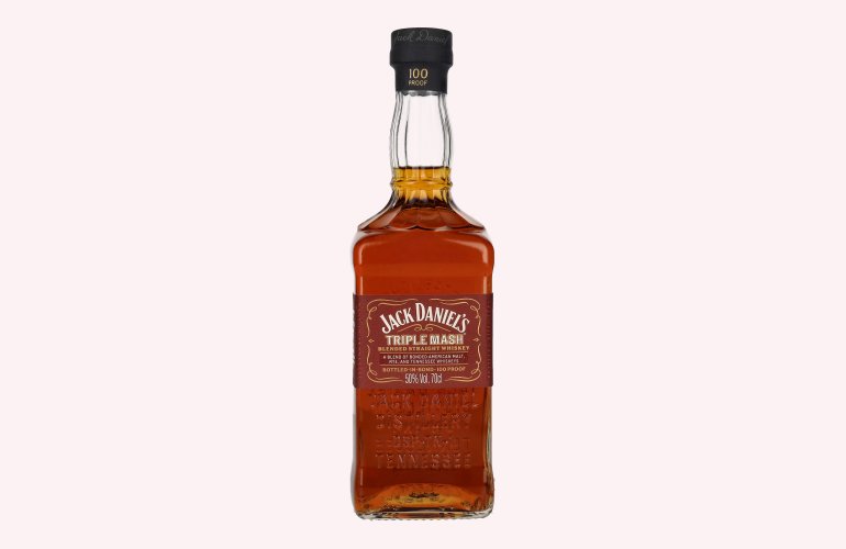 Jack Daniel's TRIPLE MASH Blended Straight Whiskey BOTTLED-IN-BOND 50% Vol. 0,7l